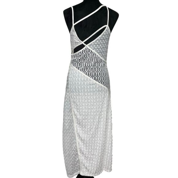 NWT - For Love & Lemons Tracy Midi Dress - Picture 4 of 7